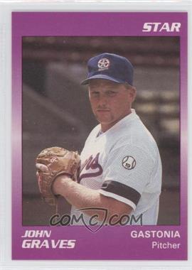 1990 Star South Atlantic League All-Stars - [Base] #9 - John Graves