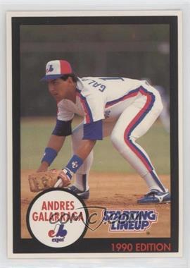 1990 Starting Lineup Cards - [Base] #_ANGA - Andres Galarraga [EX to NM]