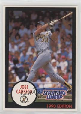 1990 Starting Lineup Cards - [Base] #_JOCA.1 - Jose Canseco