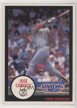 1990 Starting Lineup Cards - [Base] #_JOCA.1 - Jose Canseco
