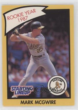 1990 Starting Lineup Cards - Rookie Year #_MAMC - Mark McGwire [EX to NM]
