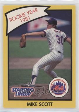 1990 Starting Lineup Cards - Rookie Year #_MISC - Mike Scott