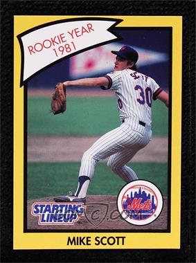 1990 Starting Lineup Cards - Rookie Year #_MISC - Mike Scott