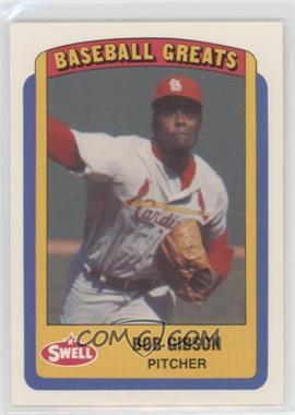 1990 Swell Baseball Greats - [Base] #120 - Bob Gibson