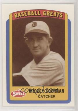 1990 Swell Baseball Greats - [Base] #3 - Mickey Cochrane (Spelled Cochran)