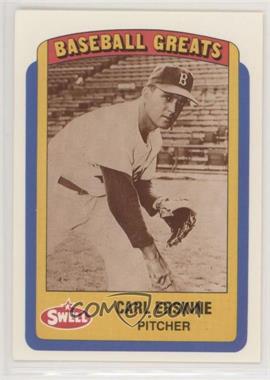 1990 Swell Baseball Greats - [Base] #36 - Carl Erskine