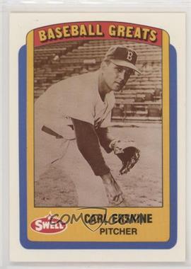 1990 Swell Baseball Greats - [Base] #36 - Carl Erskine