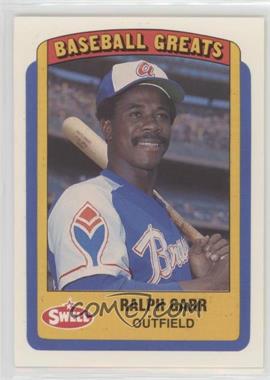 1990 Swell Baseball Greats - [Base] #46 - Ralph Garr