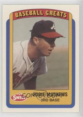1990 Swell Baseball Greats - [Base] #65 - Eddie Mathews