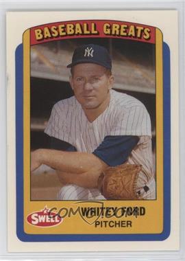 1990 Swell Baseball Greats - [Base] #8 - Whitey Ford