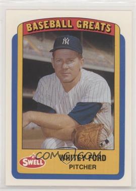 1990 Swell Baseball Greats - [Base] #8 - Whitey Ford