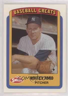 1990 Swell Baseball Greats - [Base] #8 - Whitey Ford