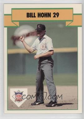 1990 T&M Umpires - [Base] #60 - Bill Hohn