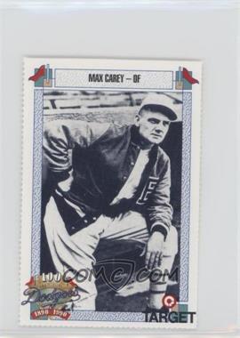 1990 Target Dodgers 100th Anniversary - [Base] #113 - Max Carey