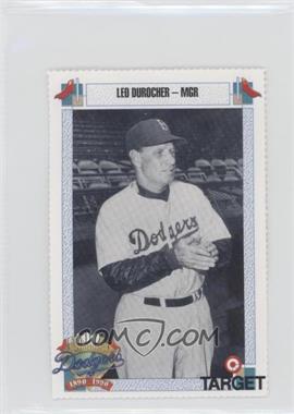 1990 Target Dodgers 100th Anniversary - [Base] #208 - Leo Durocher