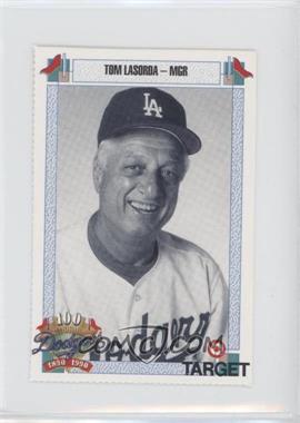 1990 Target Dodgers 100th Anniversary - [Base] #435 - Tom Lasorda