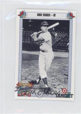 1990 Target Dodgers 100th Anniversary - [Base] #753 - Duke Snider