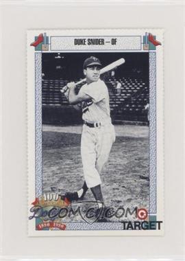 1990 Target Dodgers 100th Anniversary - [Base] #753 - Duke Snider