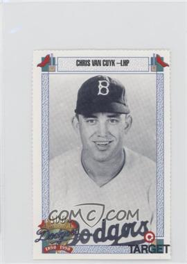 1990 Target Dodgers 100th Anniversary - [Base] #819 - Chris Van Cuyk