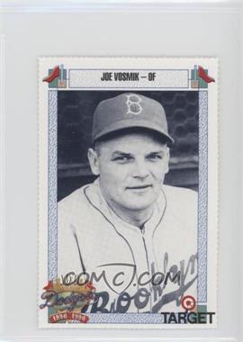 1990 Target Dodgers 100th Anniversary - [Base] #823 - Joe Vosmik