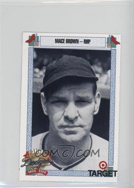 1990 Target Dodgers 100th Anniversary - [Base] #84 - Mace Brown