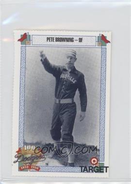 1990 Target Dodgers 100th Anniversary - [Base] #86 - Pete Browning