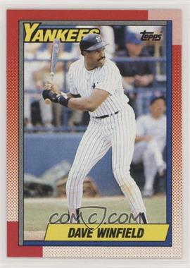 1990 Topps - [Base] - Blank Back #380 - Dave Winfield