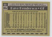 Dave Henderson