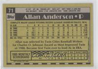 Allan Anderson