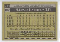 Steve Lyons