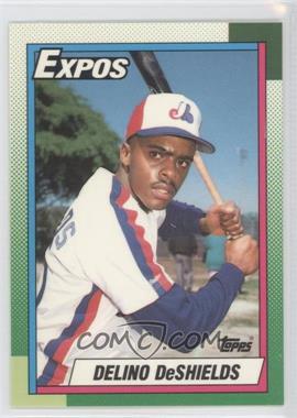 1990 Topps - [Base] - Box Set Collector's Edition (Tiffany) #224 - Delino DeShields