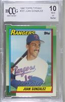 Juan Gonzalez [BCCG 10 Mint or Better]