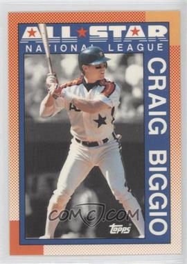 1990 Topps - [Base] - Box Set Collector's Edition (Tiffany) #404 - All-Star - Craig Biggio