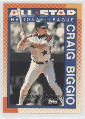 1990 Topps - [Base] - Box Set Collector's Edition (Tiffany) #404 - All-Star - Craig Biggio