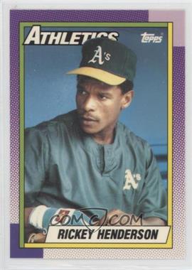 1990 Topps - [Base] - Box Set Collector's Edition (Tiffany) #450 - Rickey Henderson