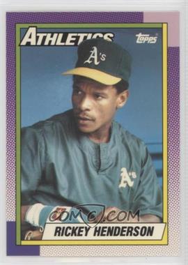 1990 Topps - [Base] - Box Set Collector's Edition (Tiffany) #450 - Rickey Henderson