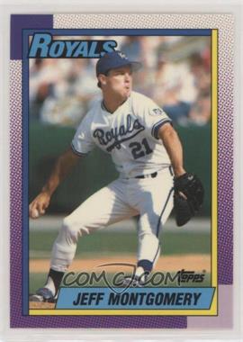 1990 Topps - [Base] - Box Set Collector's Edition (Tiffany) #638 - Jeff Montgomery