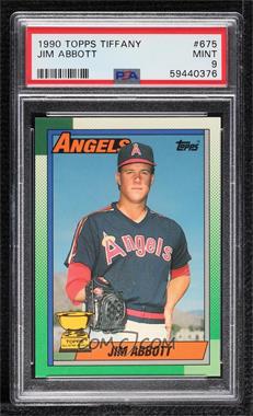 1990 Topps - [Base] - Box Set Collector's Edition (Tiffany) #675 - Jim Abbott [PSA 9 MINT]