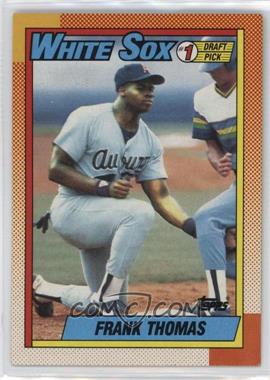 1990 Topps - [Base] #414.1 - Frank Thomas