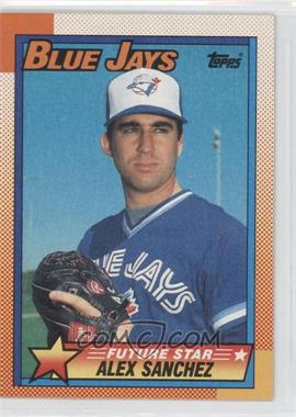 1990 Topps - [Base] #563 - Future Star - Alex Sanchez