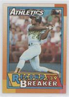 Record Breaker - Rickey Henderson