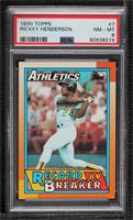 Record Breaker - Rickey Henderson [PSA 8 NM‑MT]