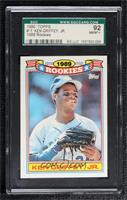 Ken Griffey Jr. [SGC 92 NM/MT+ 8.5]