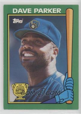 1990 Topps - Top Active Career Batting Leaders #13 - Dave Parker