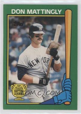 1990 Topps - Top Active Career Batting Leaders #4 - Don Mattingly
