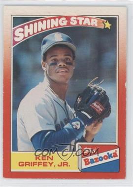 1990 Topps Bazooka Shining Stars - [Base] #18 - Ken Griffey Jr.