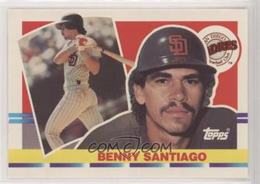 1990 Topps Big - [Base] #125 - Benito Santiago