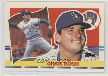 1990 Topps Big - [Base] #139 - Chris Bosio