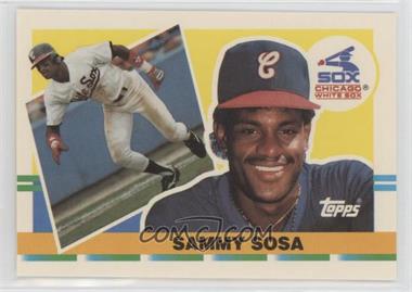 1990 Topps Big - [Base] #286 - Sammy Sosa