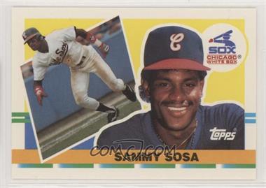 1990 Topps Big - [Base] #286 - Sammy Sosa